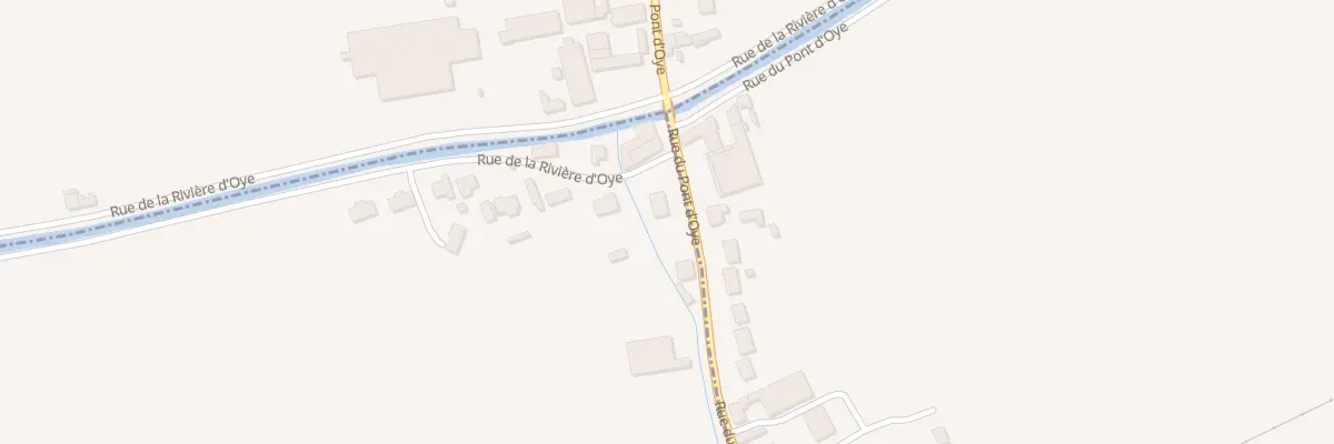Plan du 4700 Rue du Pont d’Oye à Nouvelle-Église