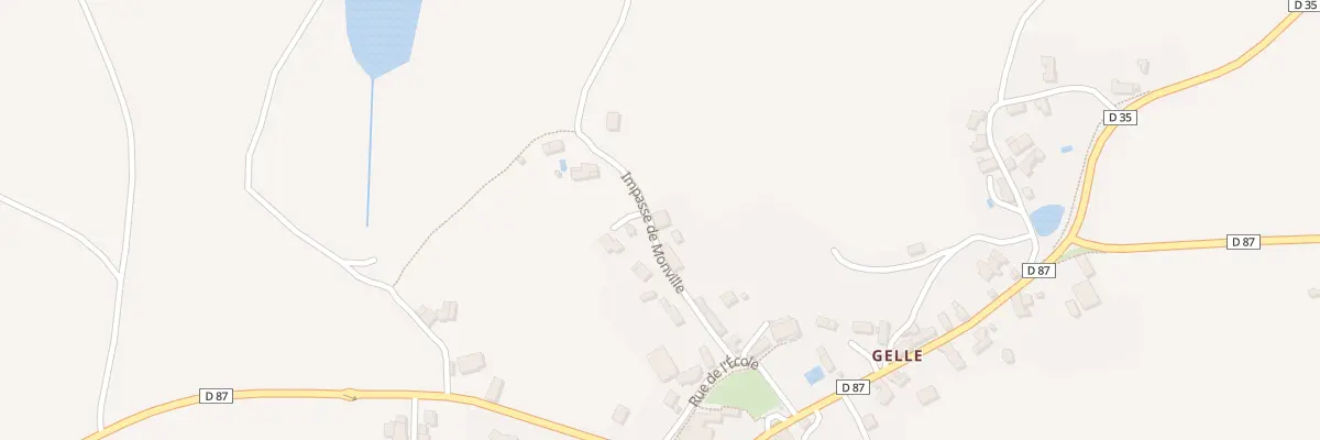Plan du 5036B Gelles à Causse-et-Diège