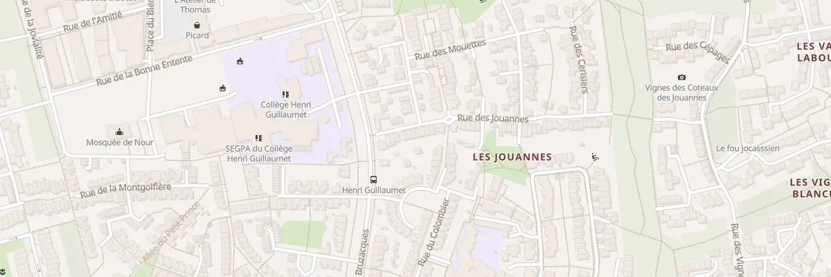 Plan du 59 Rue des Jouannes à Jouy-le-Moutier