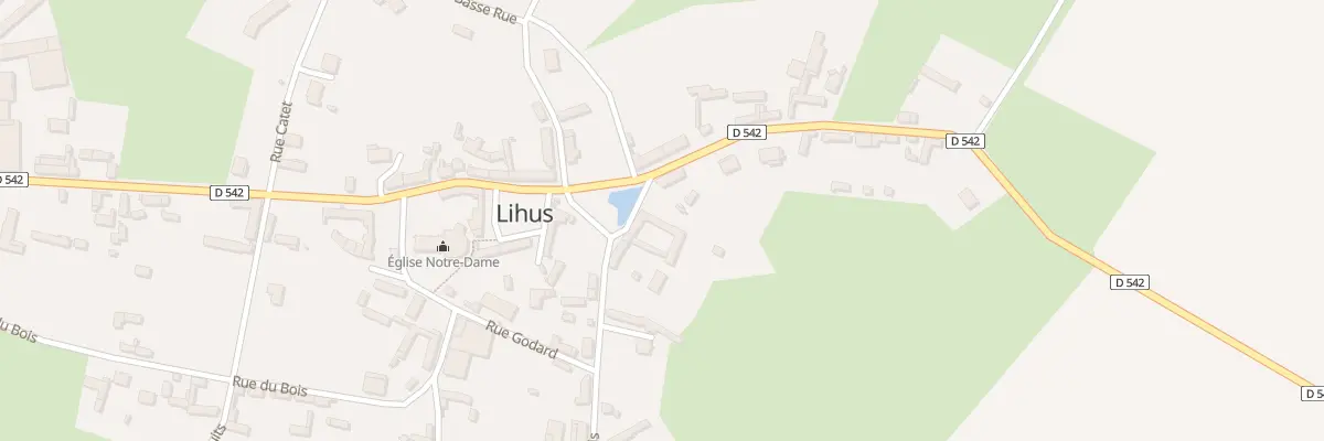 Plan du 1 Rue de Beauvais à Lihus