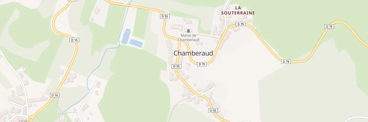 Plan du 3 Rue de la Commanderie à Chamberaud