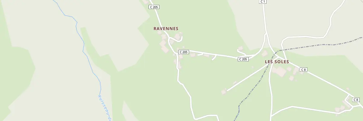 Plan du 5094 Ravenne à Saint-Perdoux