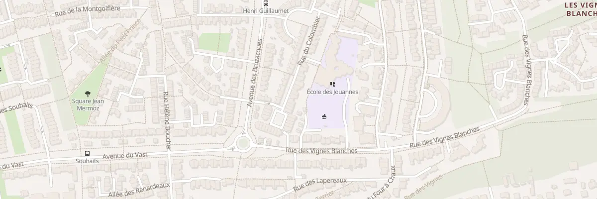 Plan du 33 Rue du Colombier à Jouy-le-Moutier