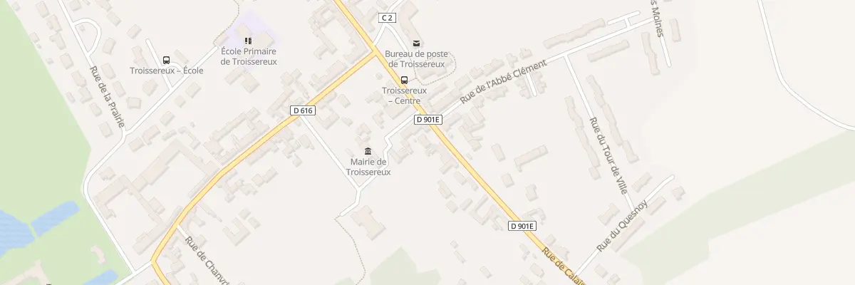 Plan du 32 Rue de Calais à Troissereux