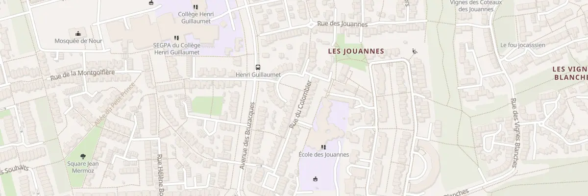 Plan du 4 Rue du Colombier à Jouy-le-Moutier