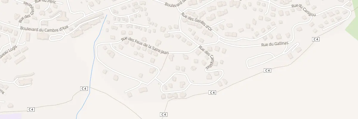 Plan du 4 Rue des Feux de la Saint-Jean à Font-Romeu-Odeillo-Via