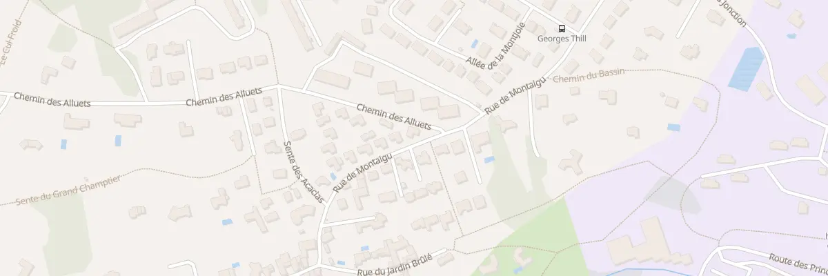 Plan du 1 Domaine des Alluets à Chambourcy