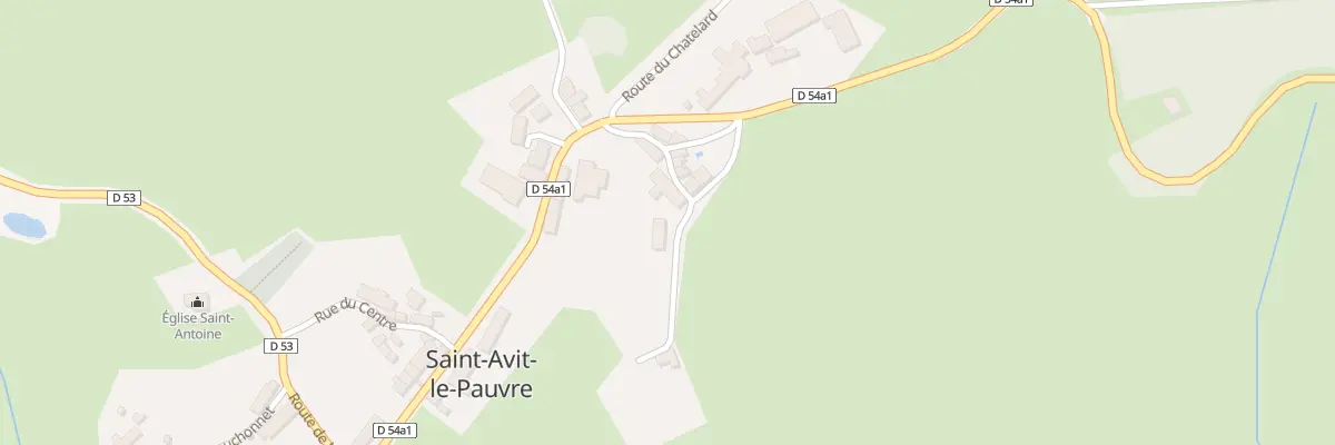 Plan du 4 Imp de la Prade à Saint-Avit-le-Pauvre