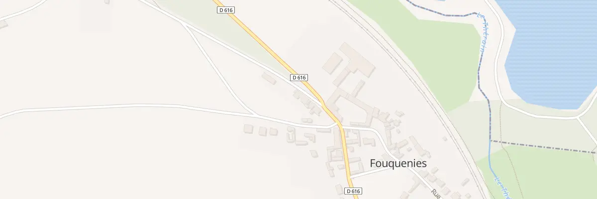 Plan du 5 Rue de Montmille à Fouquenies
