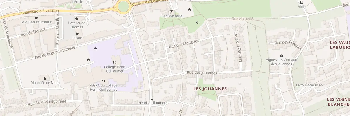 Plan du 6 Sq Saint Vincent à Jouy-le-Moutier