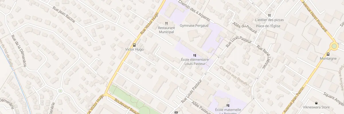 Plan du 4 Res Quatre Arpents à Fontenay-le-Fleury