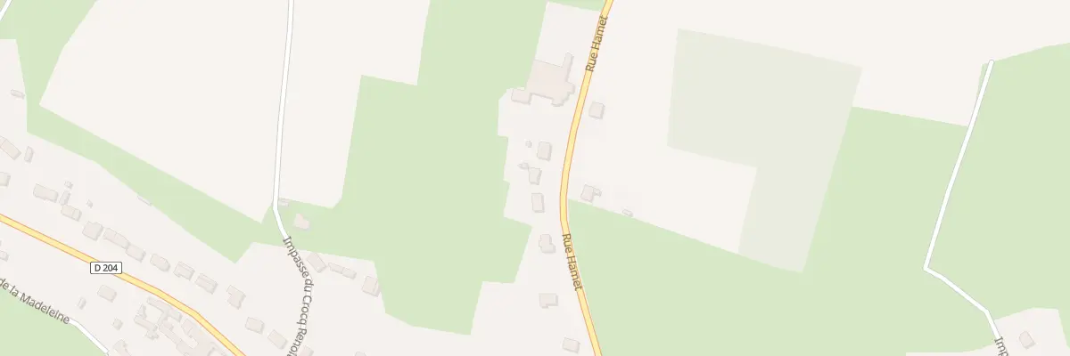 Plan du 15 Rue Hamet à Seninghem