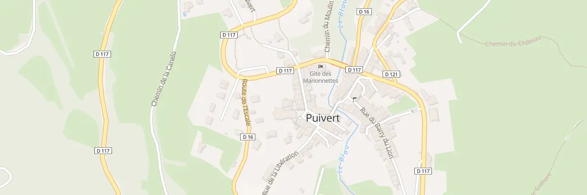 Plan du 3 Rue des Maires à Puivert