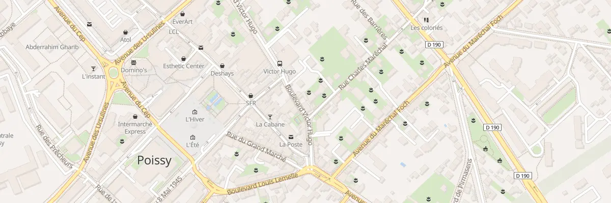 Plan du 1 Rue Charles Maréchal à Poissy