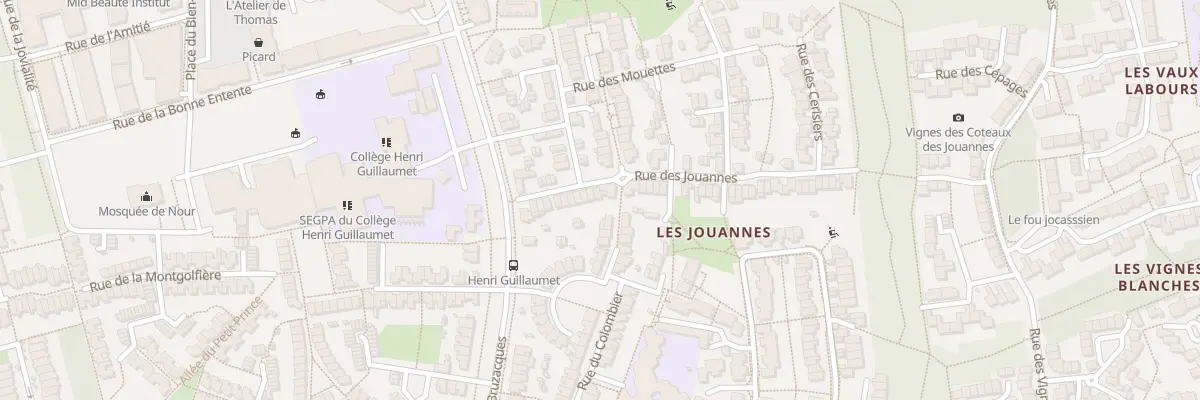 Plan du 51 Rue des Jouannes à Jouy-le-Moutier