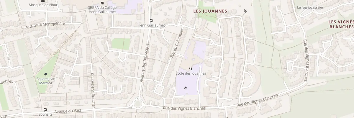 Plan du 19 Rue du Colombier à Jouy-le-Moutier