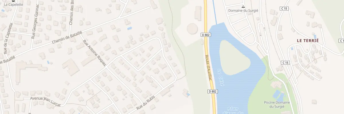 Plan du 64 Rue du Rubis à Figeac