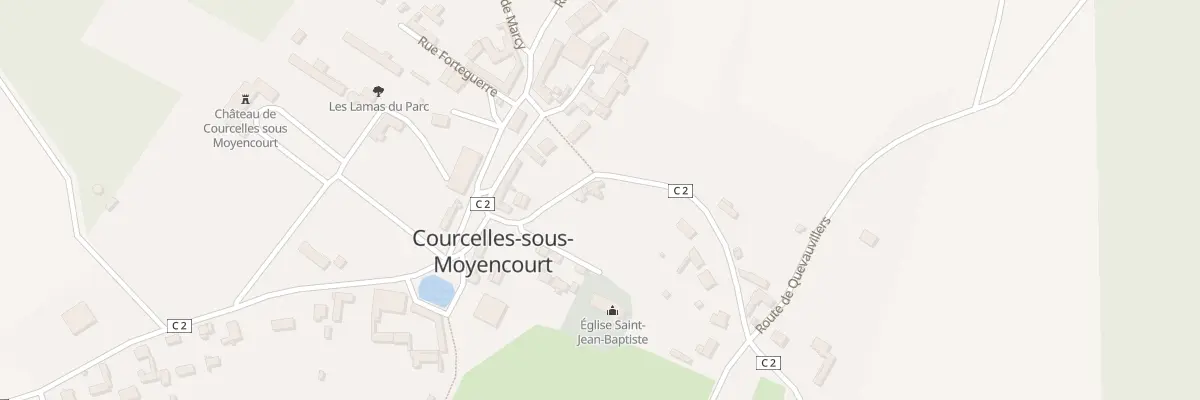 Plan du 6 Rue du Puits à Courcelles-sous-Moyencourt