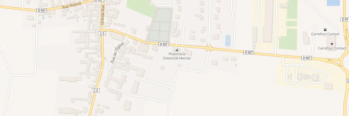 Plan du 6 Rue de Pithiviers à Bazoches-les-Gallerandes