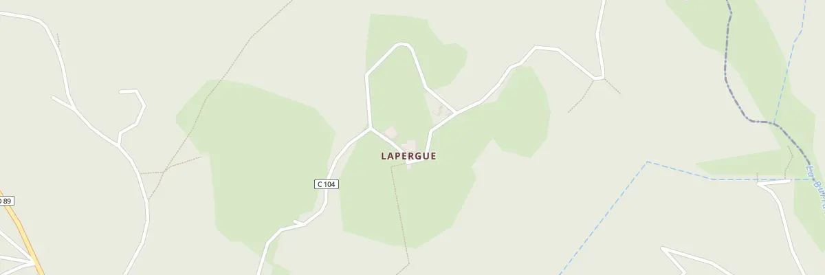 Plan du 5005 Lapergue à Prendeignes
