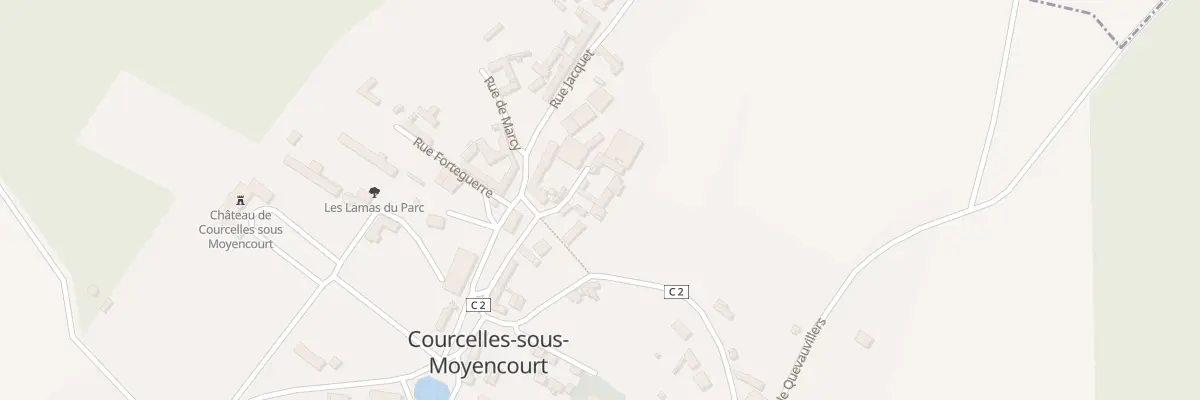 Plan du 6 Rue de Sence à Courcelles-sous-Moyencourt