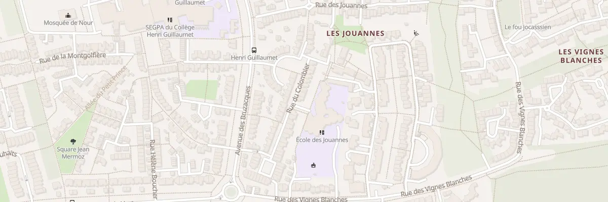 Plan du 17 Rue du Colombier à Jouy-le-Moutier