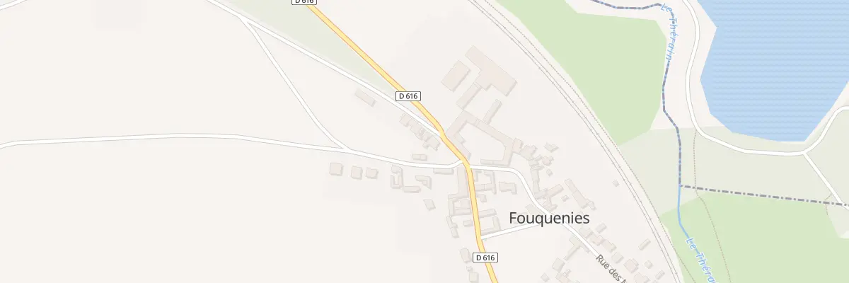 Plan du 3 Rue de Montmille à Fouquenies