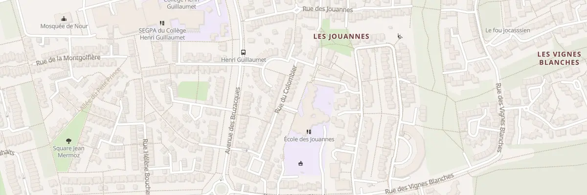 Plan du 15 Rue du Colombier à Jouy-le-Moutier