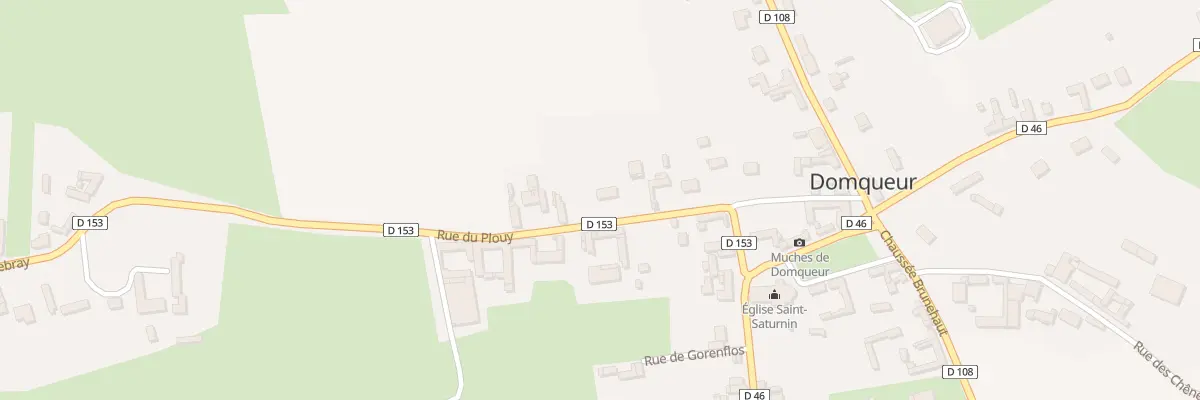 Plan du 10 Rue du Plouy à Domqueur