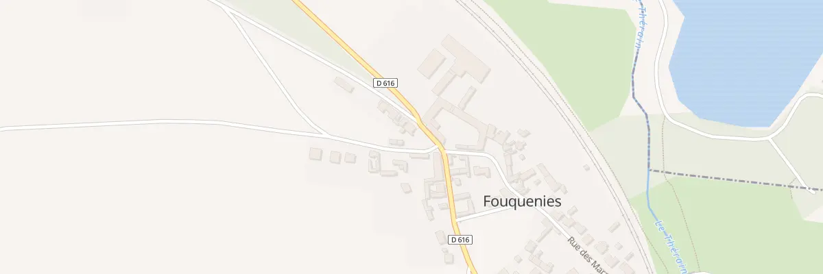 Plan du 1 Rue de Montmille à Fouquenies