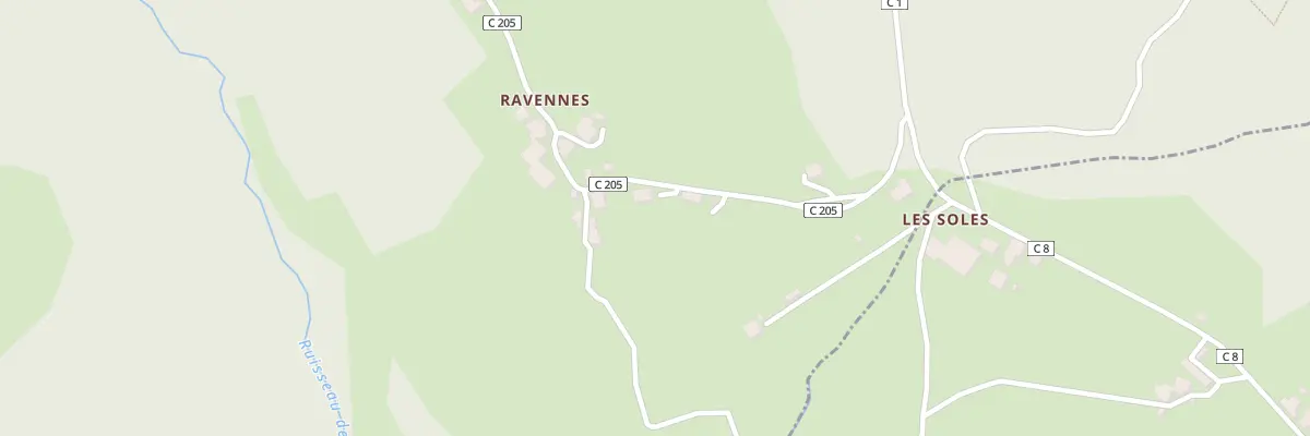 Plan du 5096A Ravenne à Saint-Perdoux