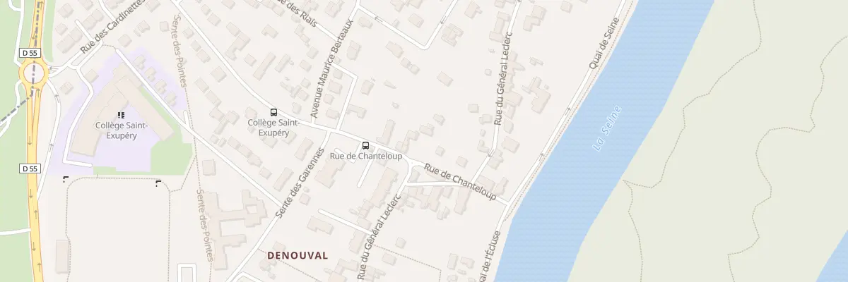 Plan du 8 Rue de Chanteloup à Andrésy