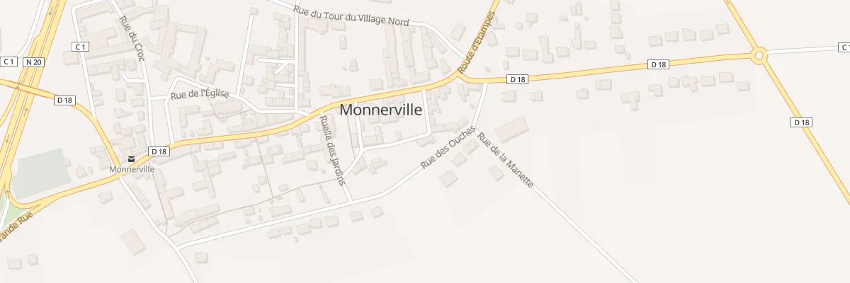 Plan du 5 Rle du Puits des Ouches à Monnerville