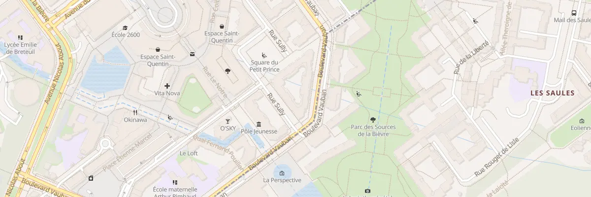 Plan du 6 Rue Sully à Montigny-le-Bretonneux