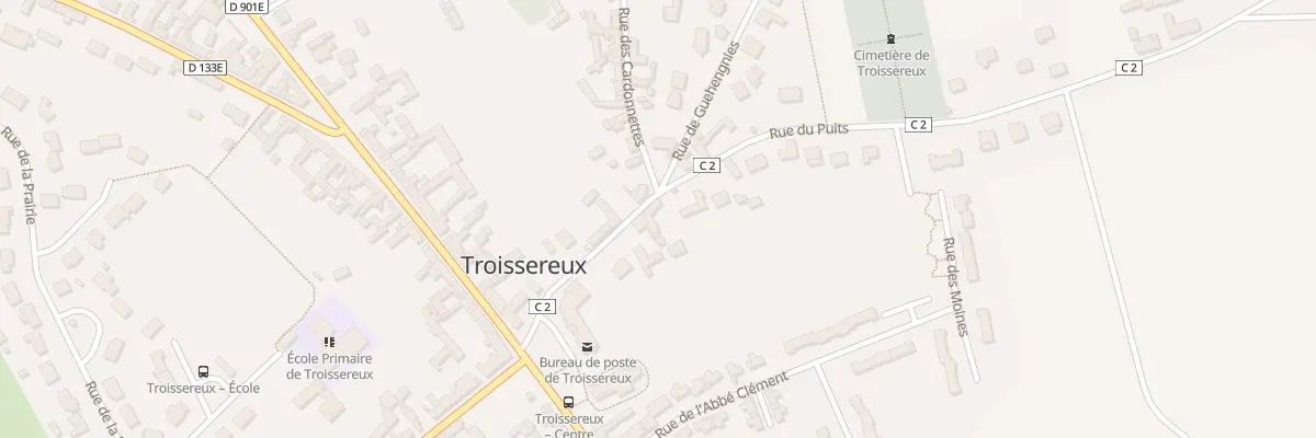 Plan du 5 Rue du Puits à Troissereux