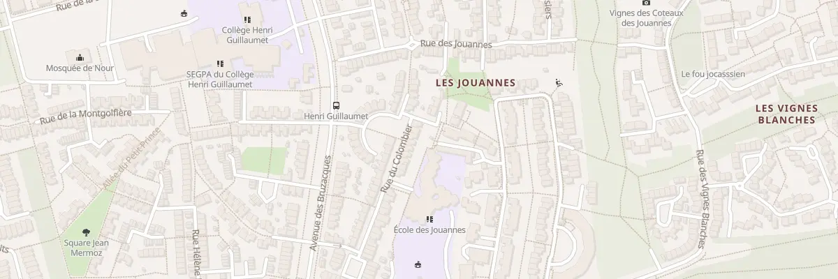 Plan du 5 Rue du Colombier à Jouy-le-Moutier