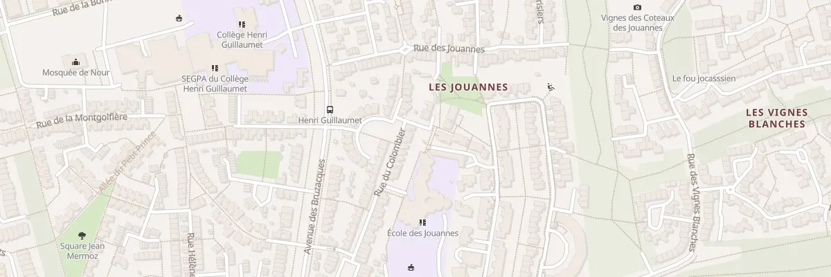 Plan du 3 Rue du Colombier à Jouy-le-Moutier