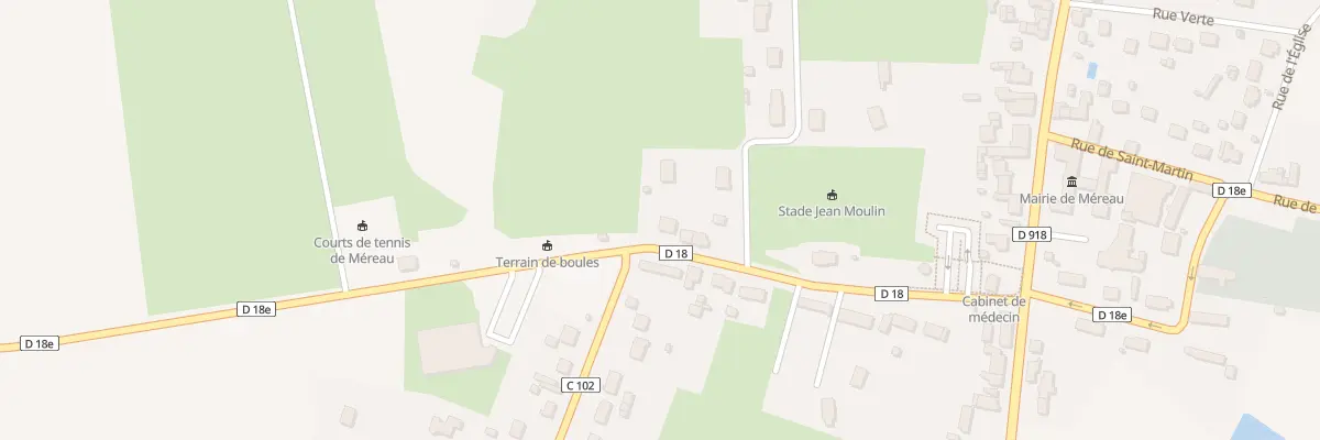 Plan du 22 Rue de l’Arnon à Méreau