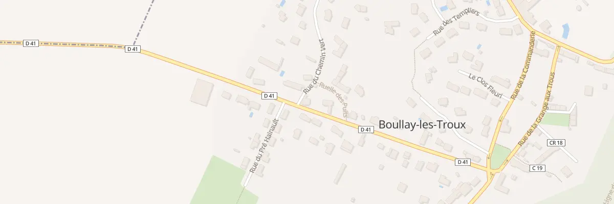 Plan du 18 Rue du Tartelet à Boullay-les-Troux