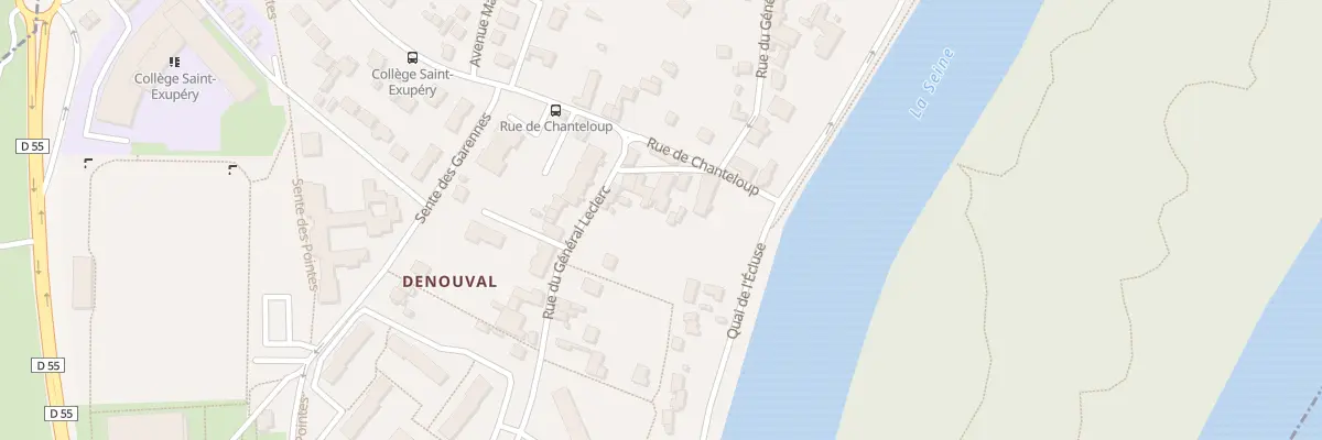 Plan du 123 Rue du Gen Leclerc à Andrésy