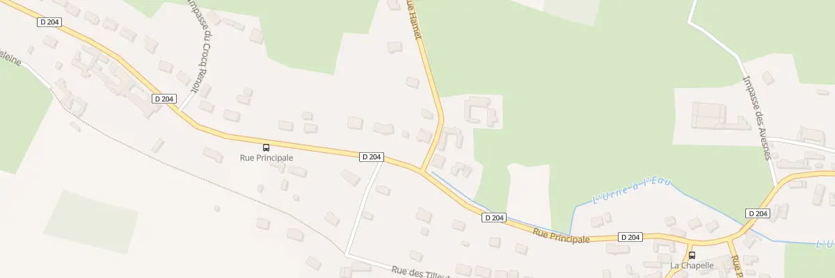 Plan du 1 Rue Hamet à Seninghem