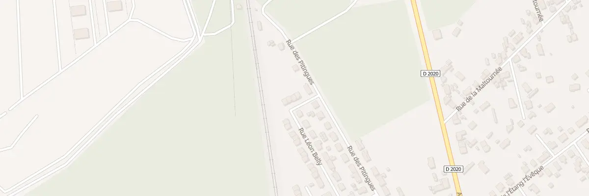Plan du 4 Rue Léon Belly à Salbris