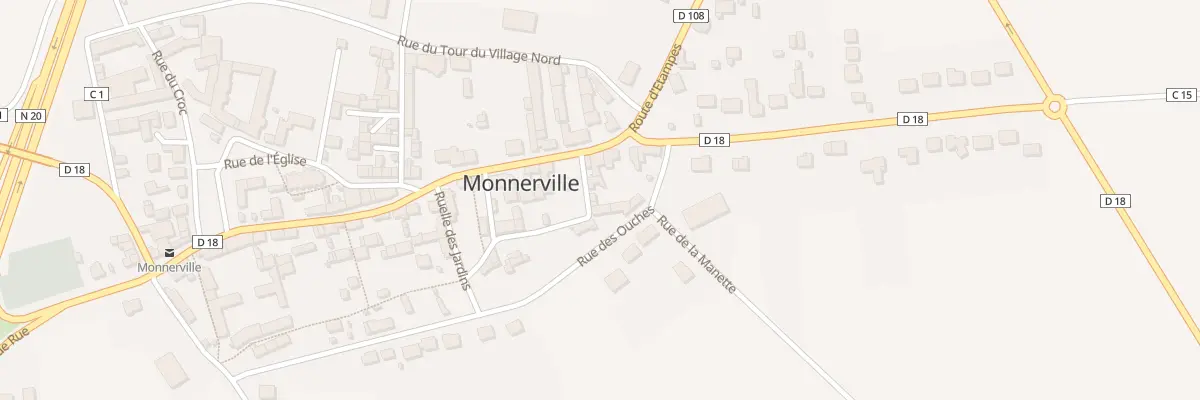 Plan du 3 Rle du Puits des Ouches à Monnerville
