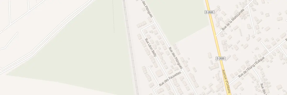 Plan du 18 Rue Léon Belly à Salbris