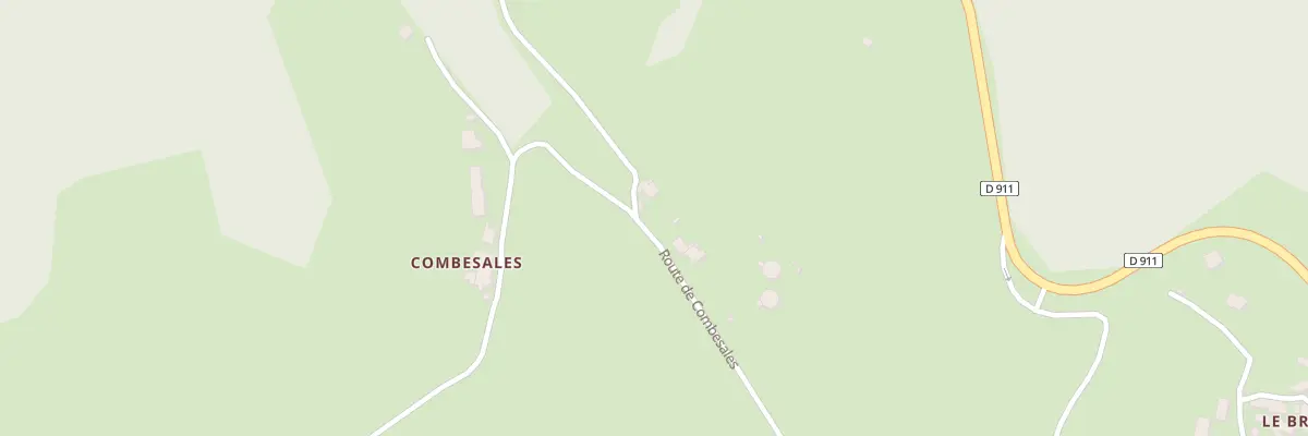 Plan du 400 Rte de Combesales à Villefranche-de-Rouergue