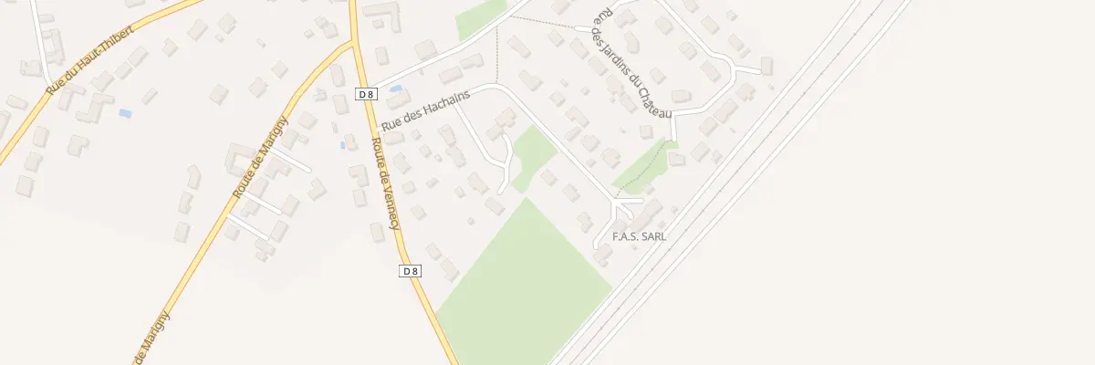 Plan du 14 Rue des Hachains à Rebréchien