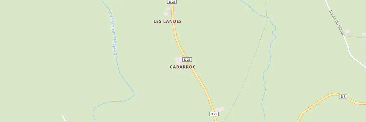 Plan du 271 Rte de Lamativie à Sousceyrac-en-Quercy