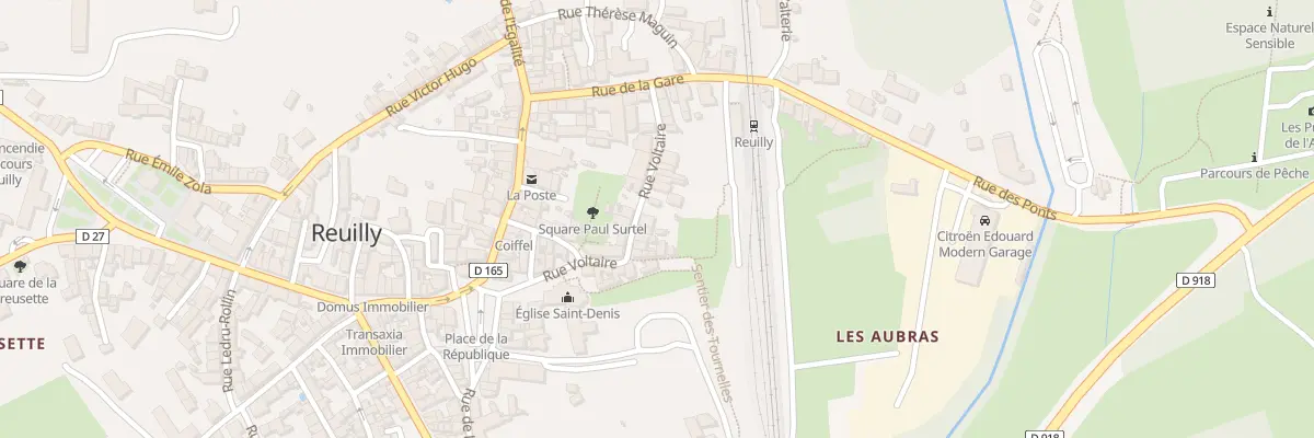 Plan du 18 Rue Voltaire à Reuilly