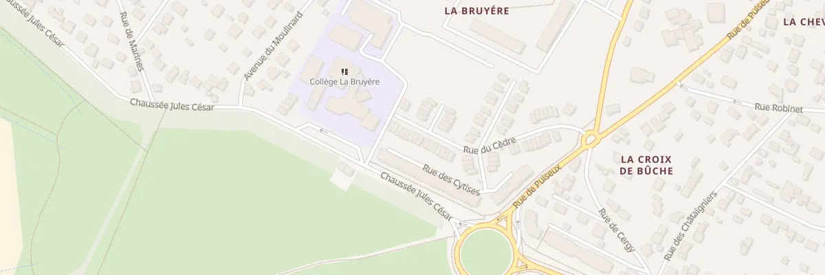 Plan du 41 Rue du Cedre à Osny