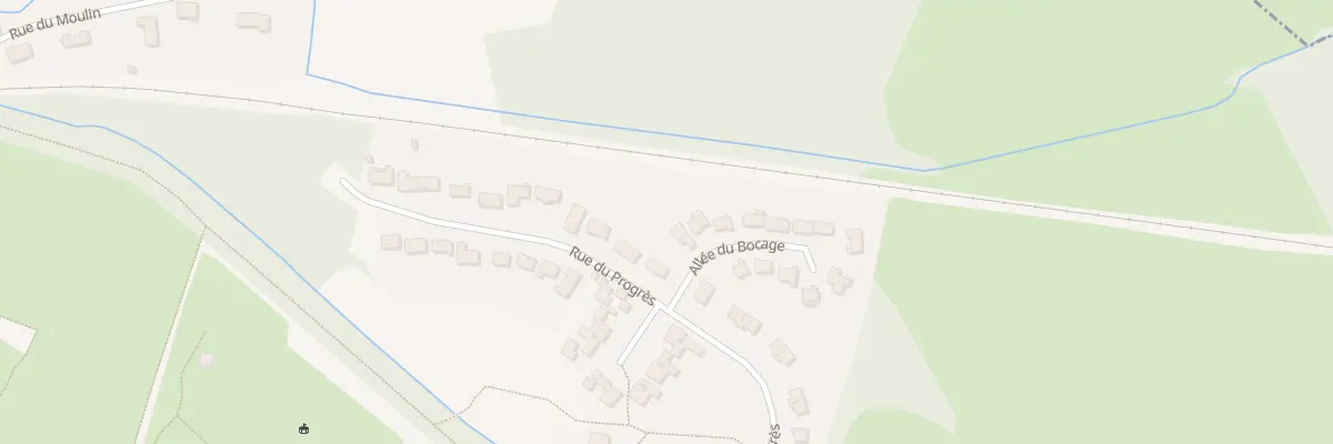 Plan du 3 All du Bocage à Hesdin-la-Forêt